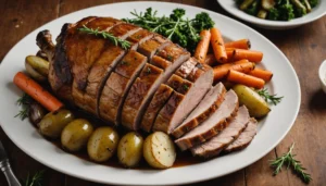 roti de porc cuisson lente