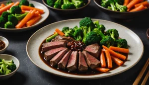 boeuf au soja