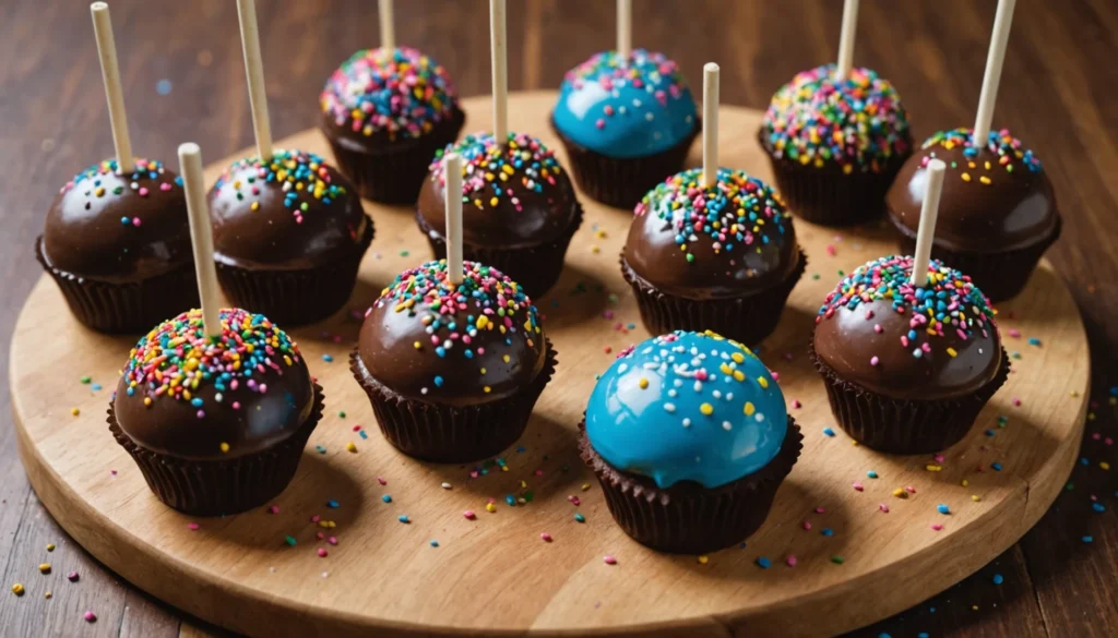 pop cake chocolat