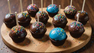 pop cake chocolat
