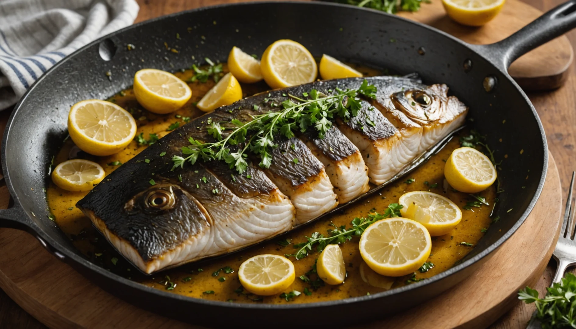 Recette black bass : cuisson poêlée parfaite et gourmande