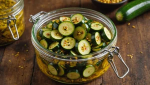 pickle courgette
