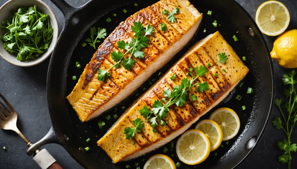 cuisson dorade coryphène à la poêle