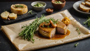 foie gras en papillote