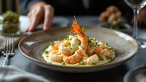 gambas froides mayonnaise