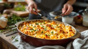 gratin de reste de poule