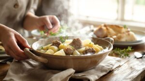 ragoût de mouton aux navets et pommes de terre