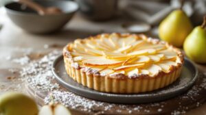 recette tarte frangipane poire