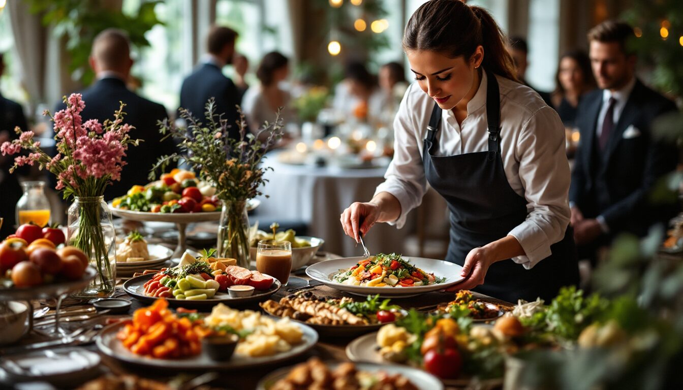 quel est le prix moyen d'un traiteur