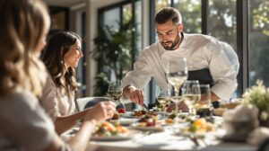 L’art de recevoir : engagez un chef personnel pour un repas d’exception