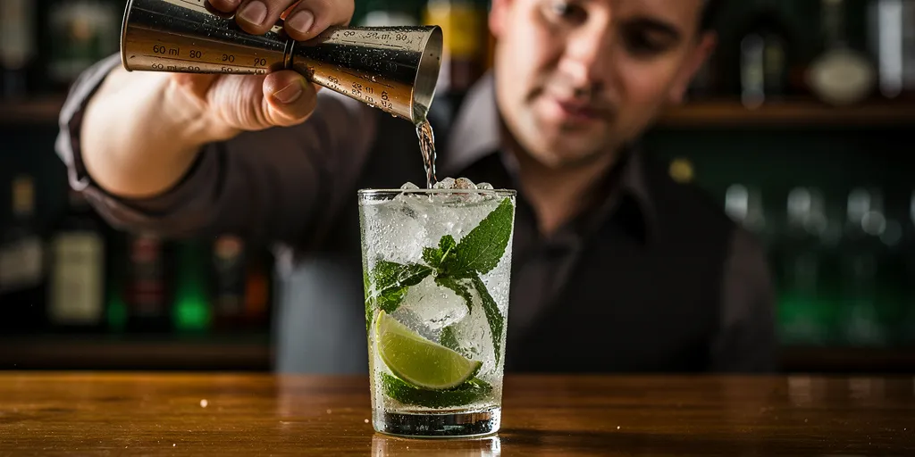 combien d'eau gazeuse dans un mojito