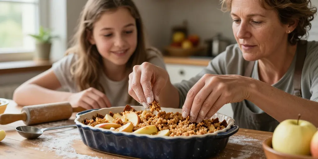 recette crumble pomme