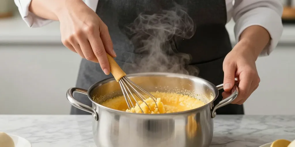 polenta recette