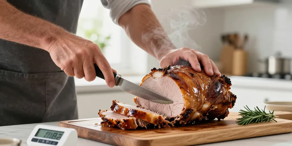 temps de cuisson roti de porc