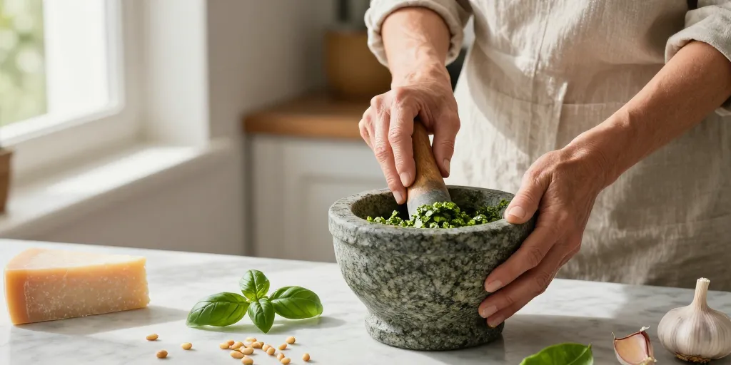 recette pesto basilic