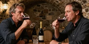 vin rouge petillant francais