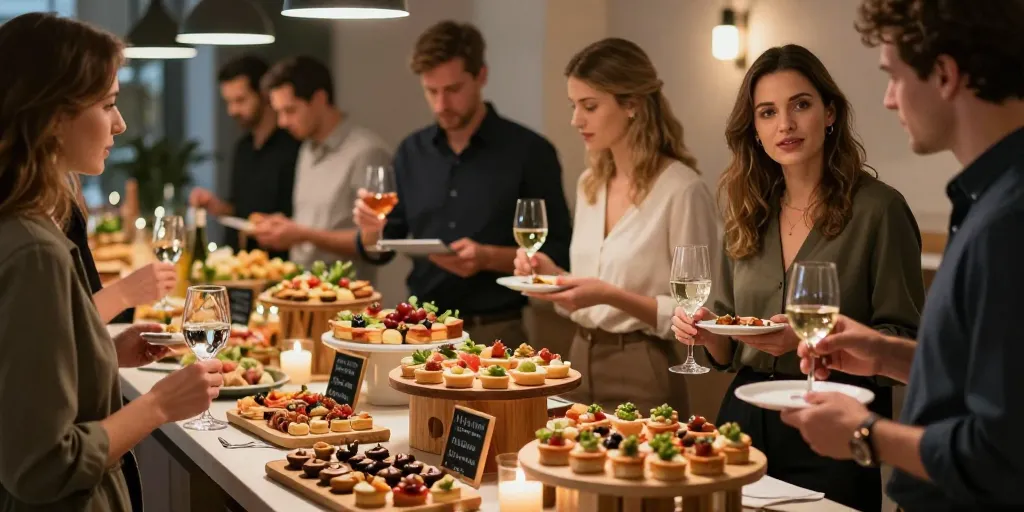 apéritif dinatoire quantités à prévoir