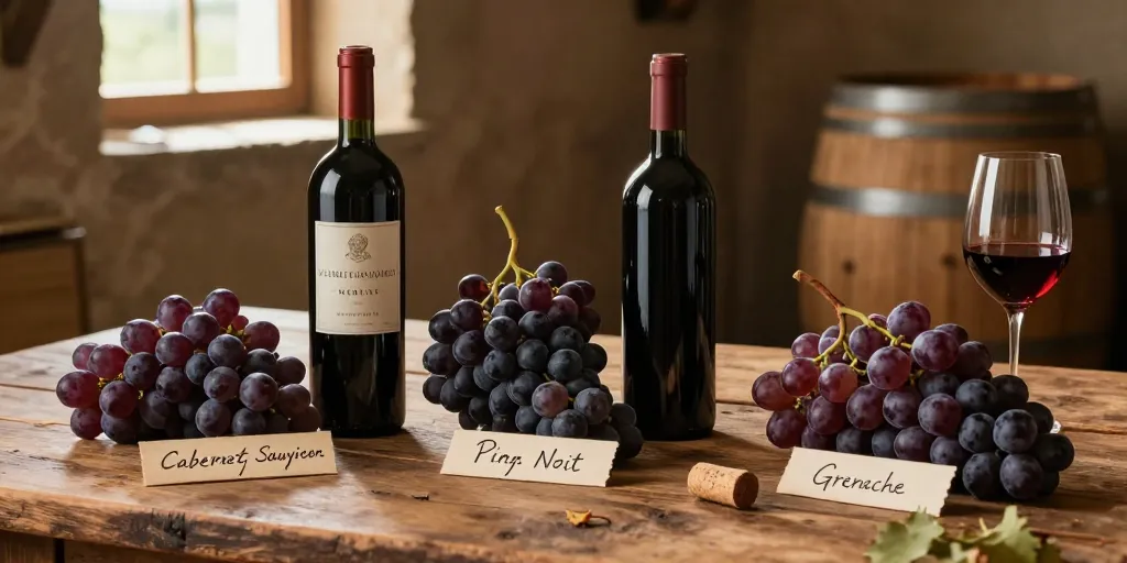 Quels sont les principaux cépages de vin rouge en France ?