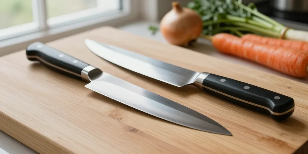 Gyuto ou santoku : lequel choisir pour cuisiner au quotidien