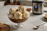 glace avec lait concentré