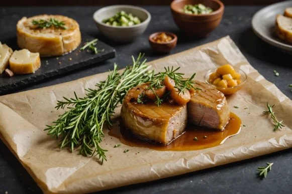 foie gras en papillote