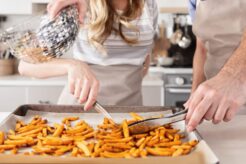 frites aux patates douces