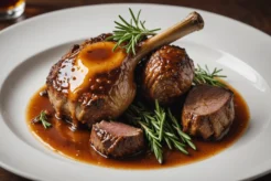 gigot d'agneau confit au miel cuisson lente