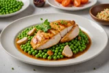 poulet au petits pois