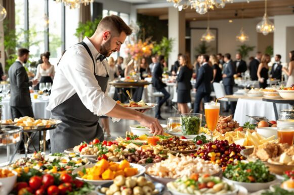 quel est le prix moyen d'un traiteur