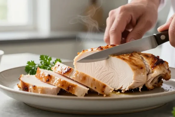 recette blanc de poulet