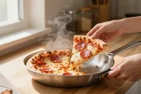 réchauffer pizza